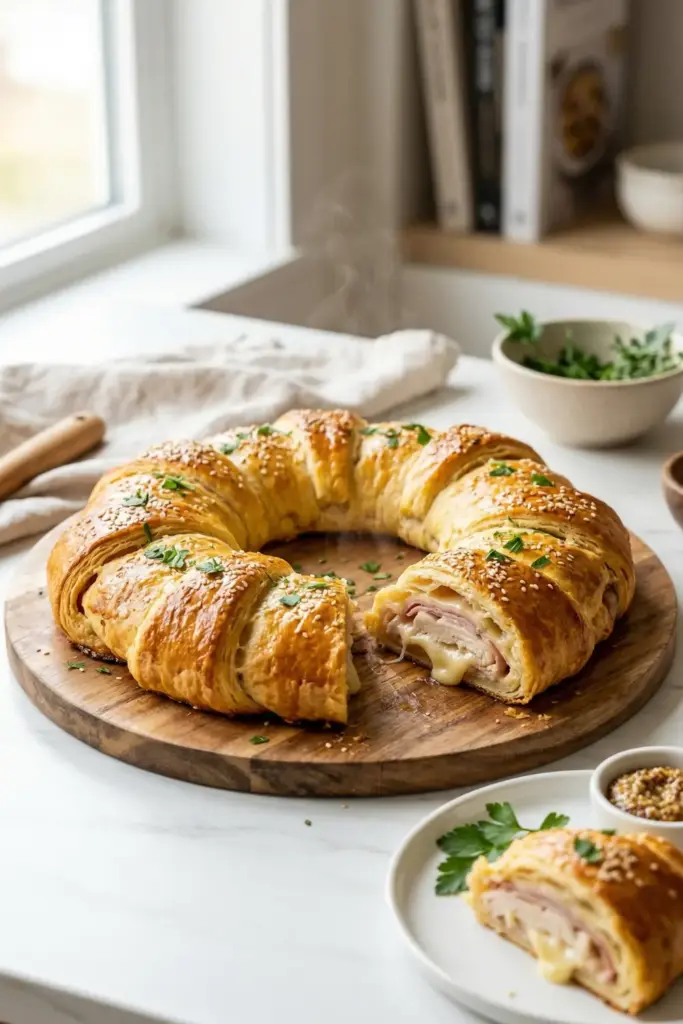 Crescent Roll Ring Bake