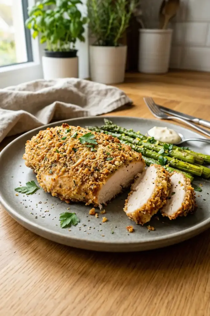 Crispy Parmesan Crust