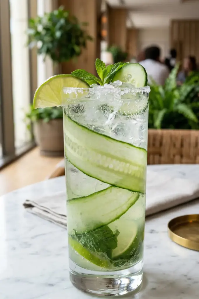 Cucumber Mint "Cooler" Mocktail