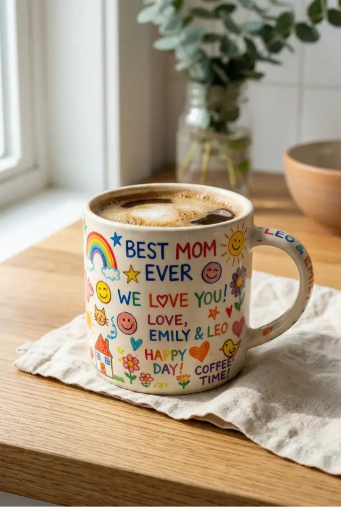 Decorated Coffee Mug