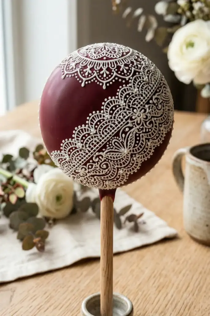 Delicate Lace Patterning