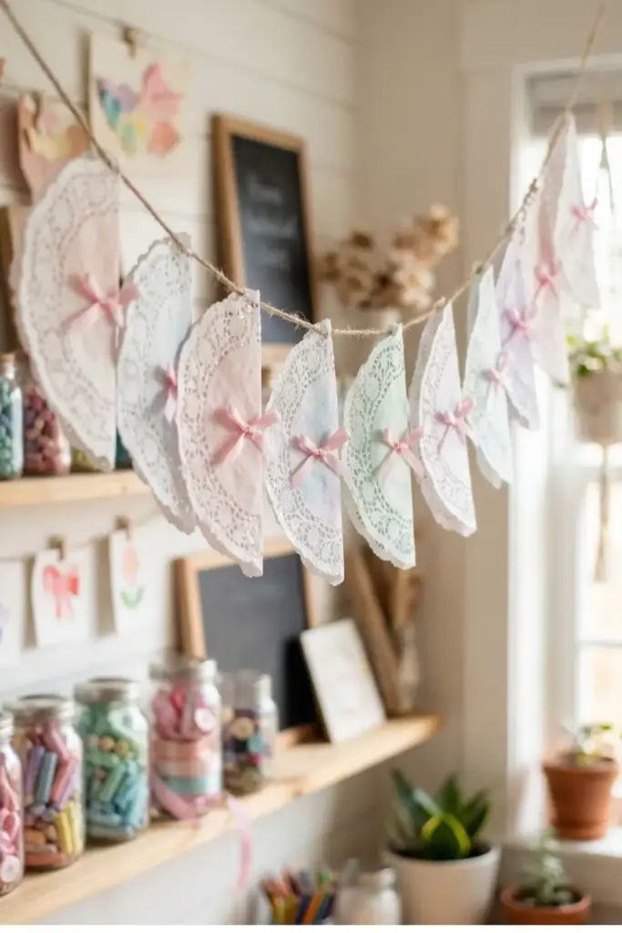 Doily Lace Bunting