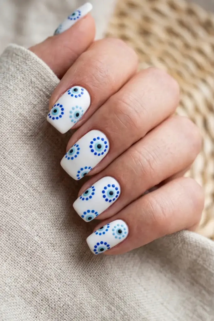 Dotted Evil Eye Pattern (Boho)