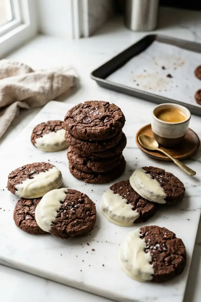 Espresso Dark Chocolate Slices
