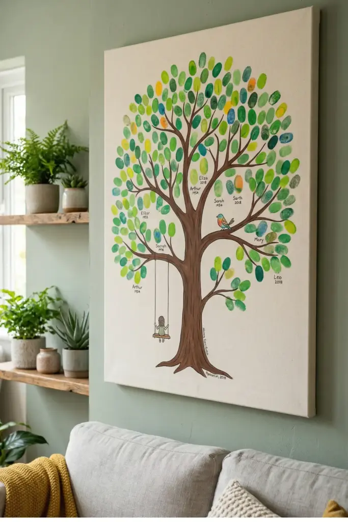 Fingerprint Family Tree (Canvas Version)