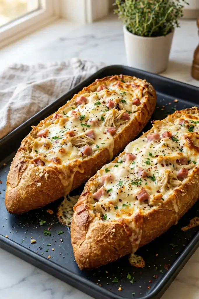 French Bread Pizza Casserole Style
