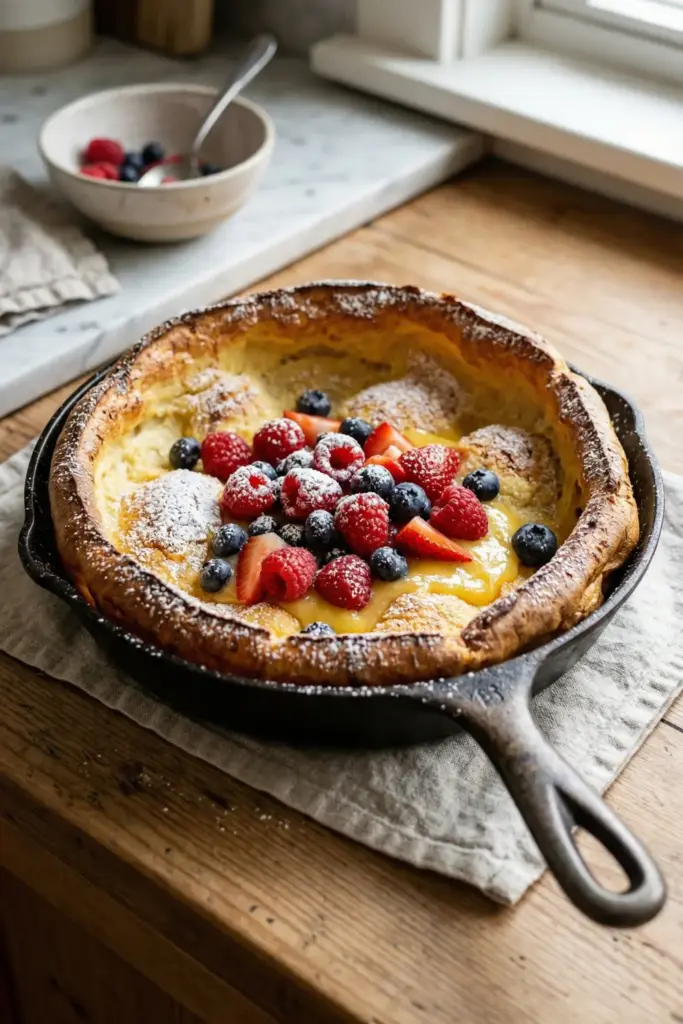 Giant Berry Dutch Baby