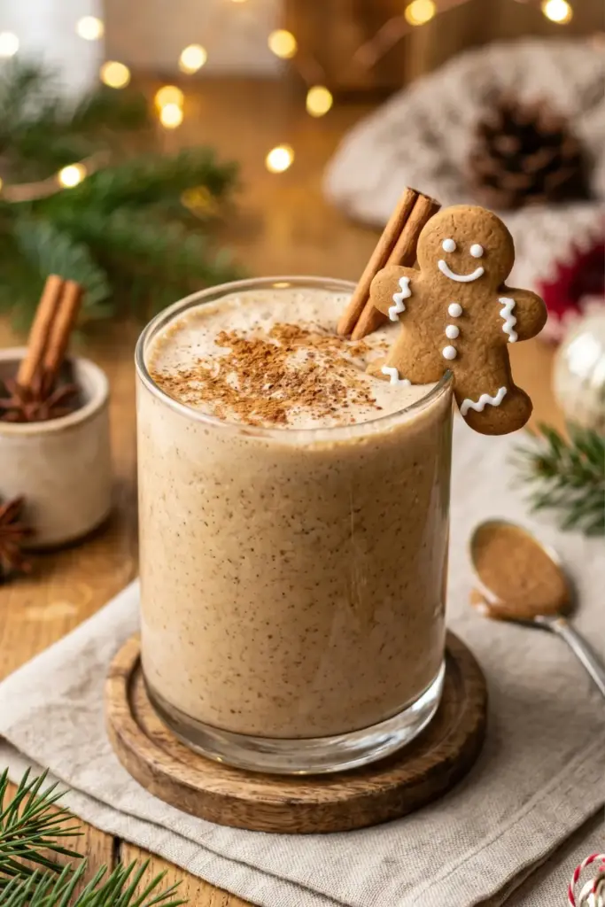 Gingerbread Man Protein Boost