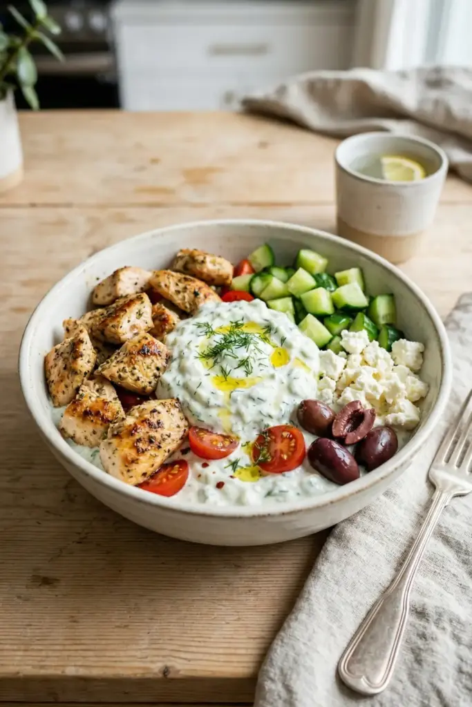 Greek Tzatziki Bowls