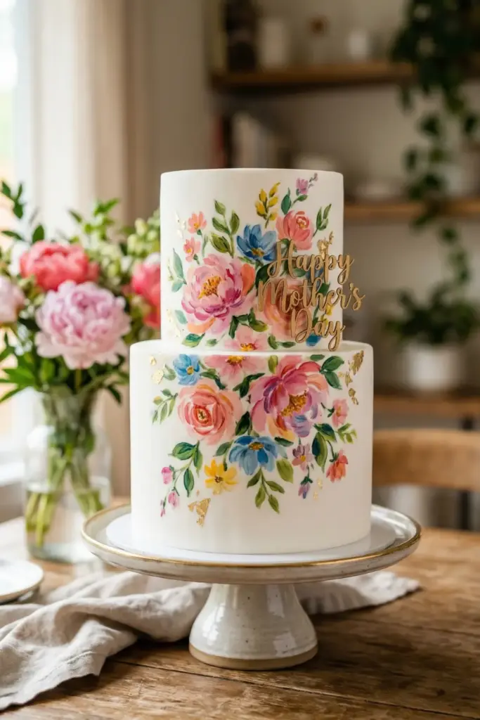 Hand-Painted Floral Blooms