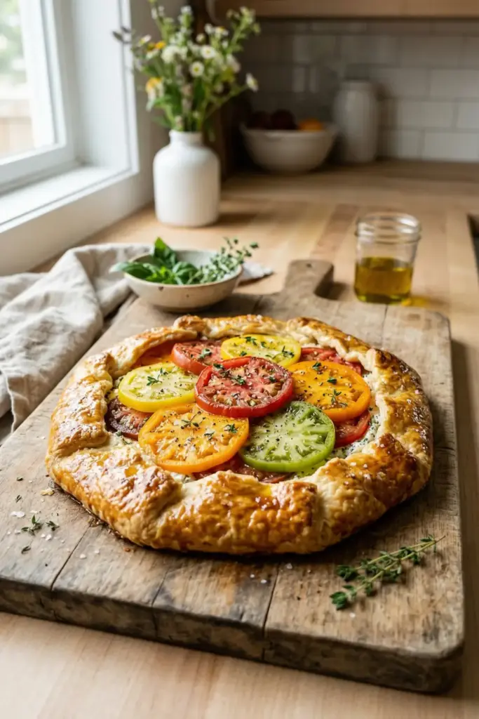 Heirloom Tomato Galette