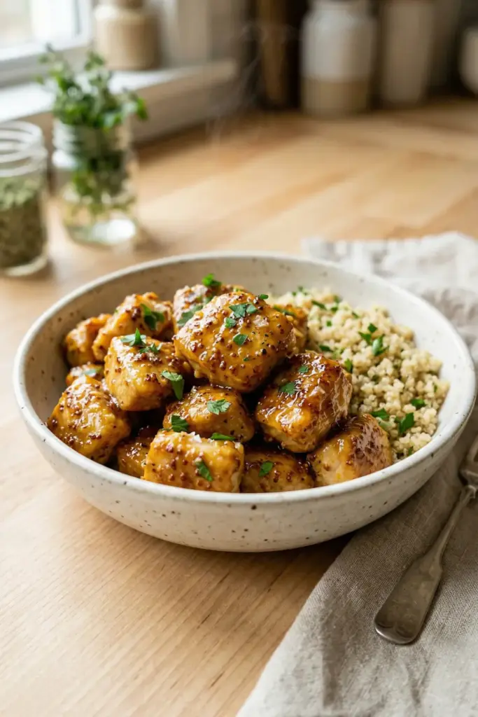 Honey Mustard Chicken Bites