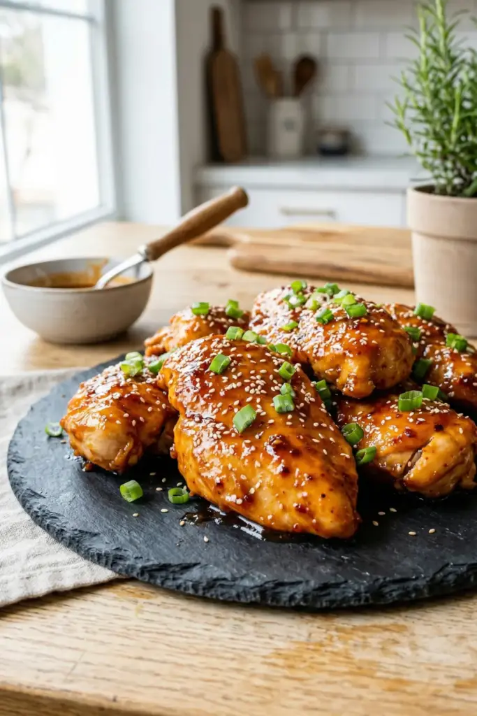 Honey Sriracha Glazed Breasts