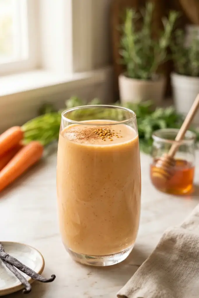 Honey-Vanilla Carrot Cream