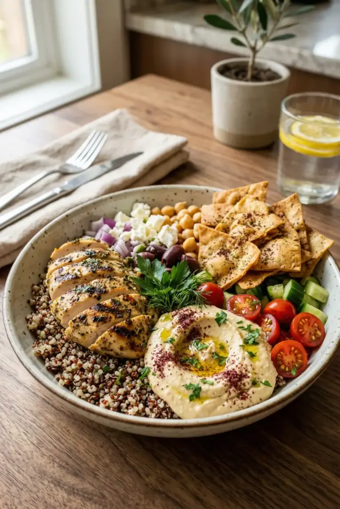 Hummus & Pita Crunch Quinoa