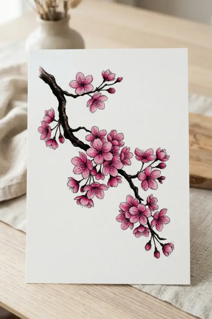 Japanese-Inspired Cherry Blossoms