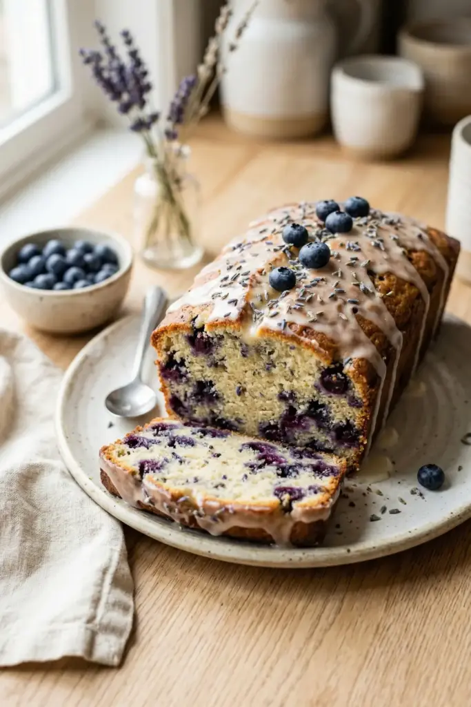 Lavender & Blueberry Loaf