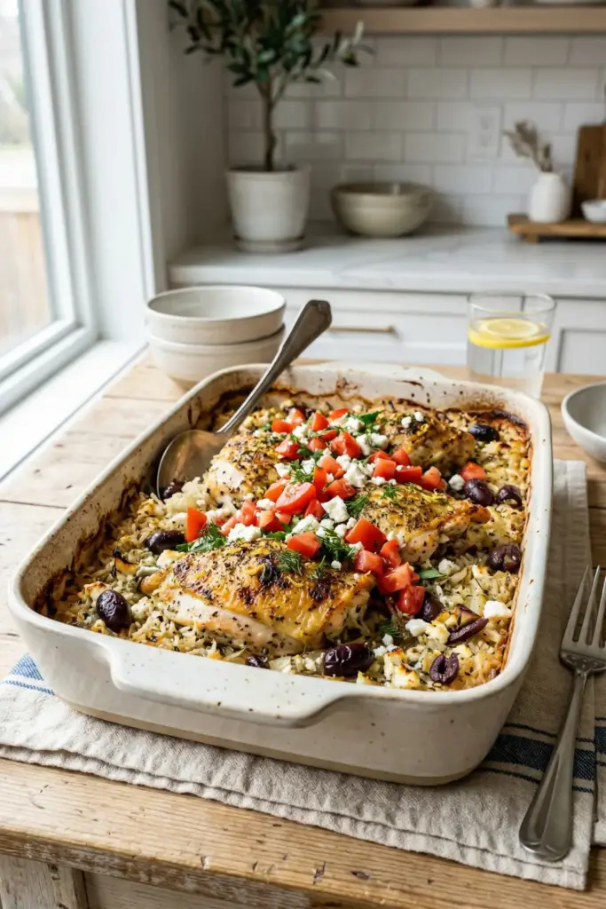 Lemon Herb Greek Chicken