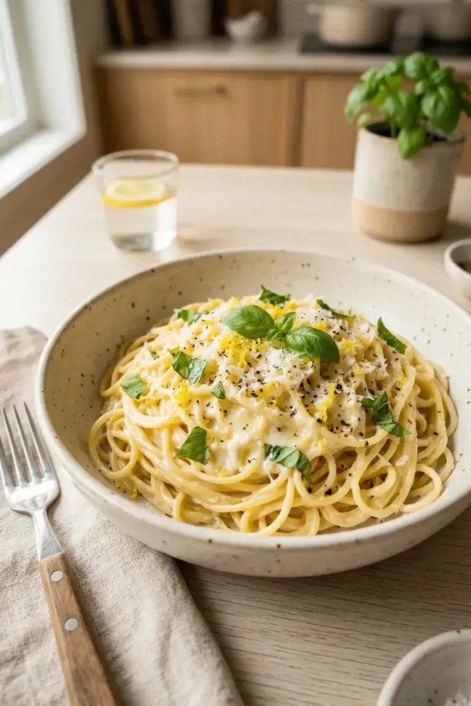 Lemon Ricotta Pasta