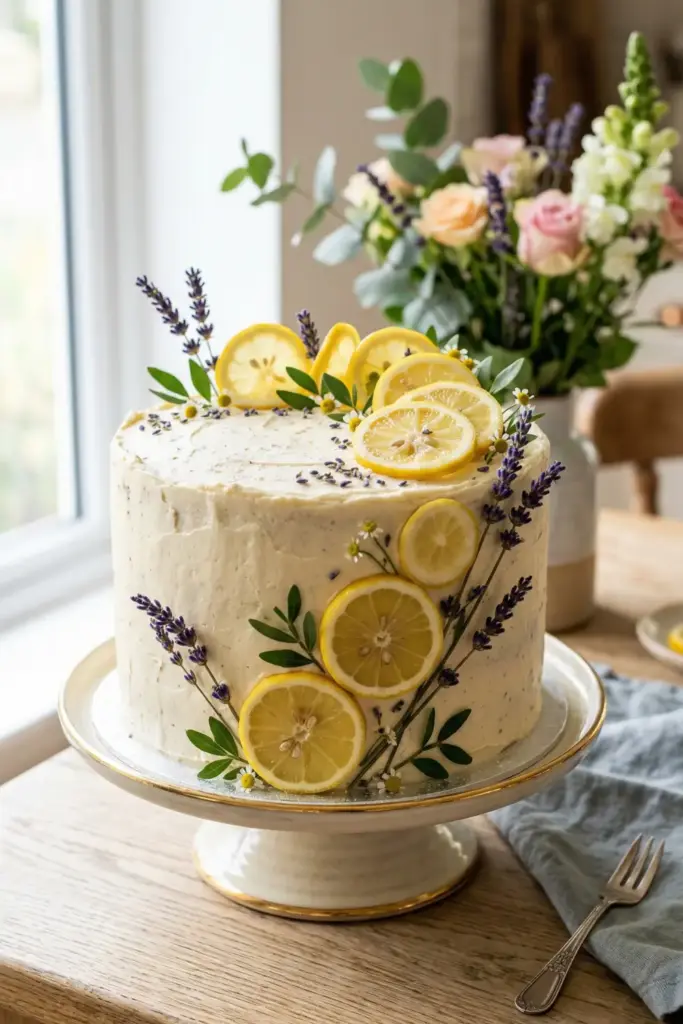 Lemon and Lavender Sprigs