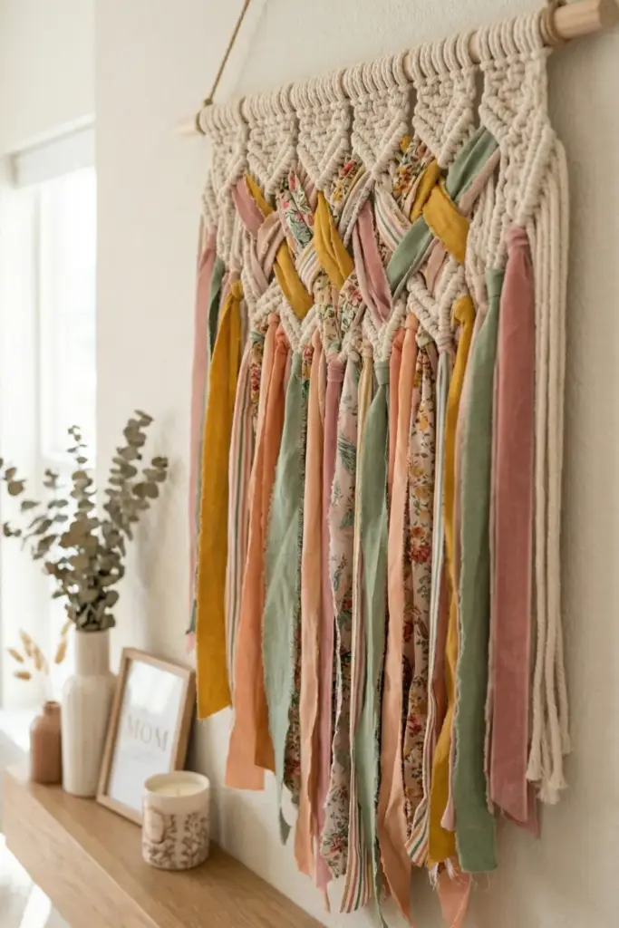 Macrame and Ribbon Mix