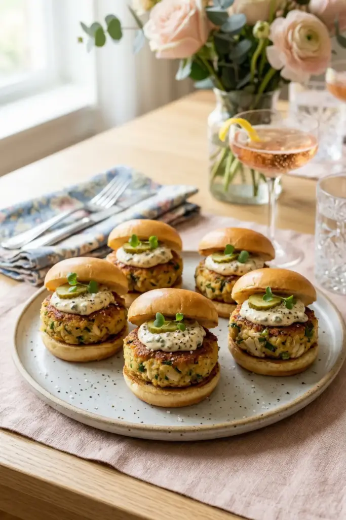 Mini Crab Cake Sliders