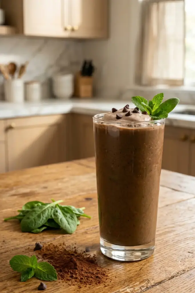 Minty Chocolate Illusion