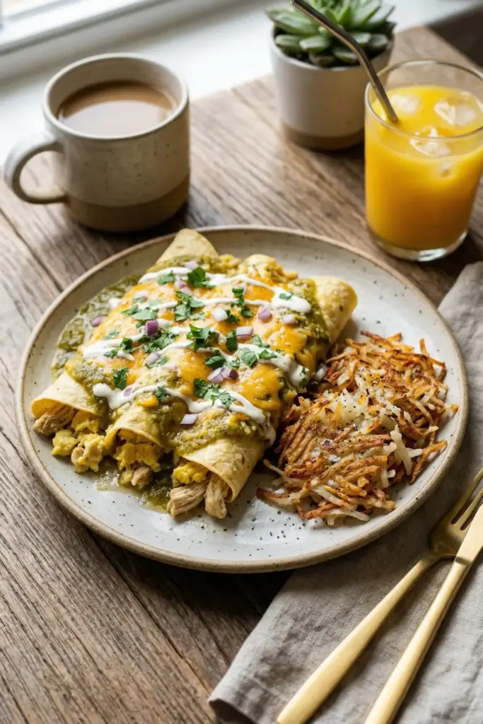 Morning After Breakfast Enchiladas