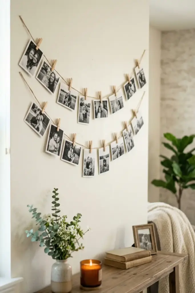 Nostalgic Photo Bunting