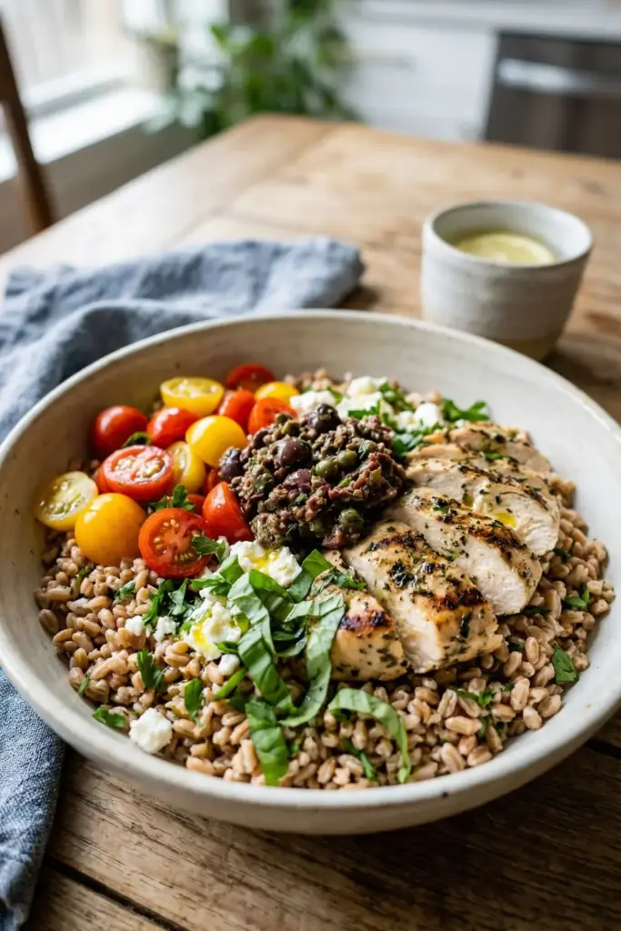 Olive Tapenade Farro