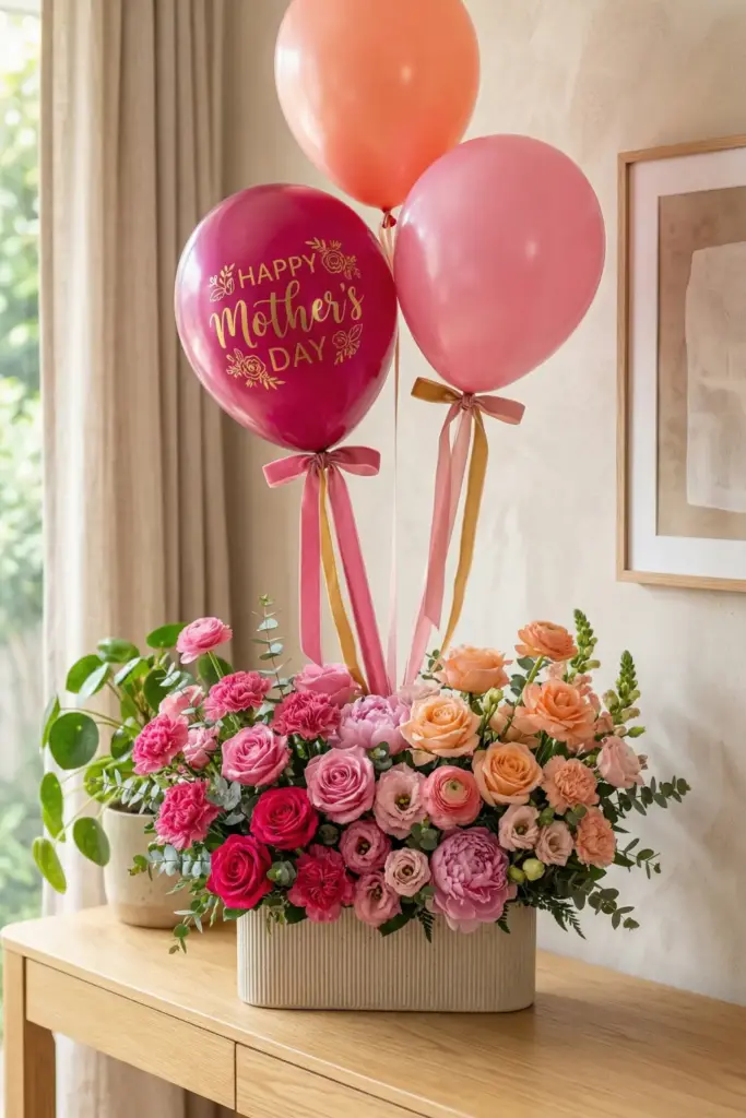 Ombré Sunset Display