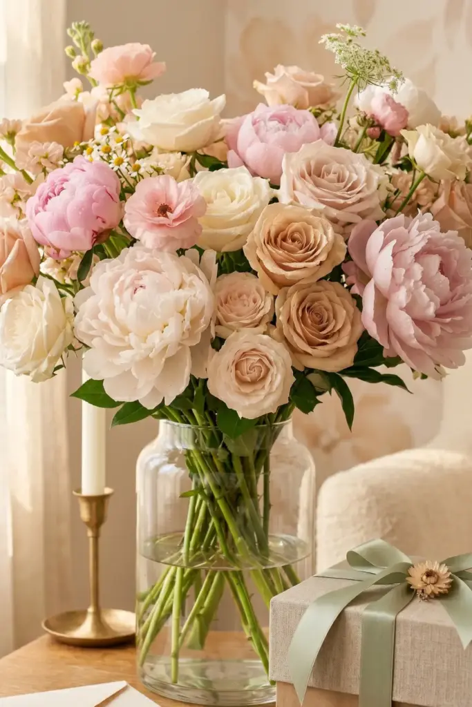 One-Month Fresh Flower Bouquet Subscription