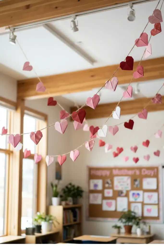 Origami Heart Garlands