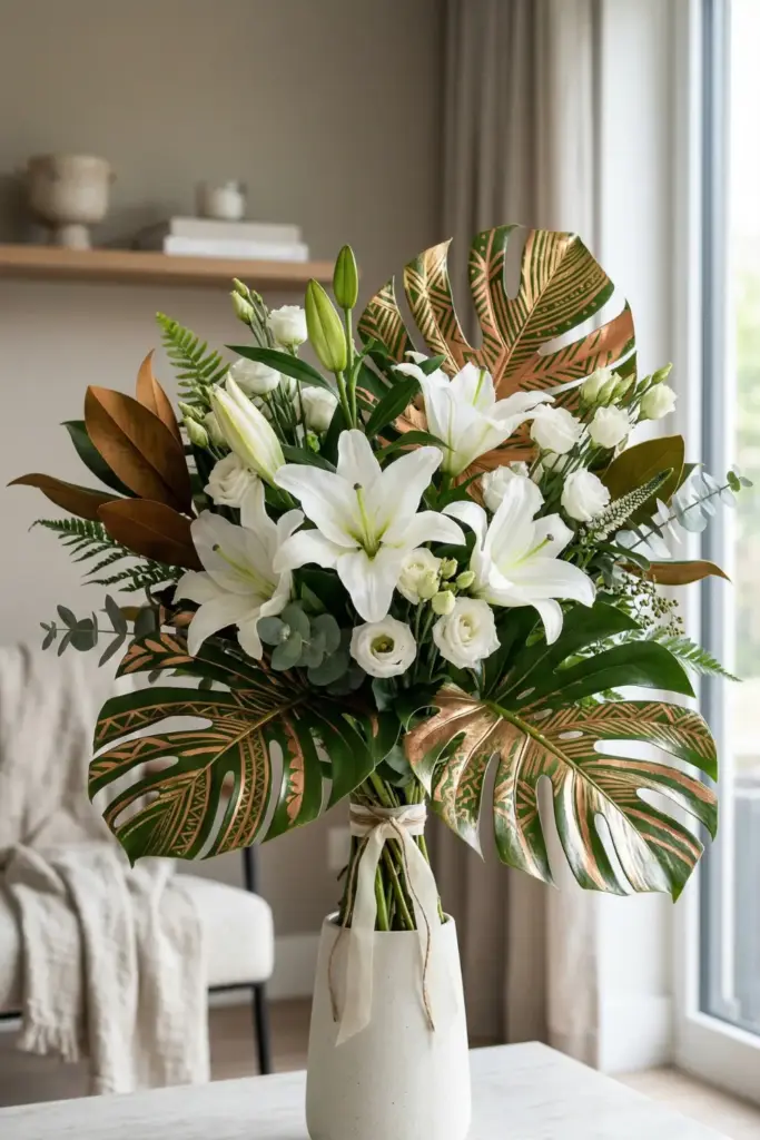 Painted Leaf Accents