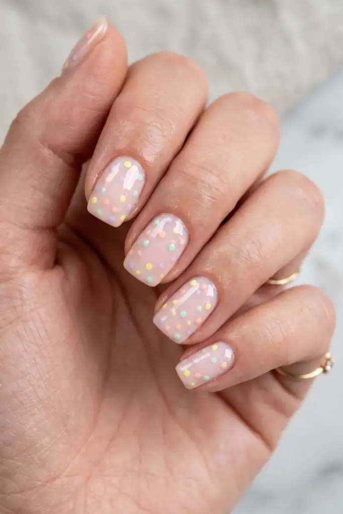 Pastel Confetti Dots