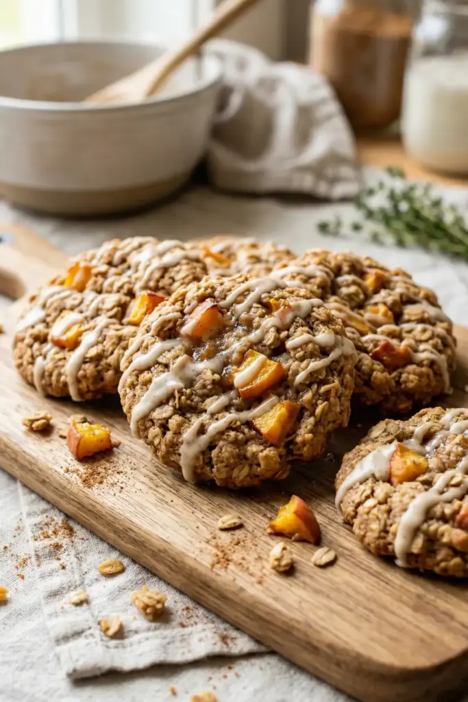 Peach Cobbler Cookies