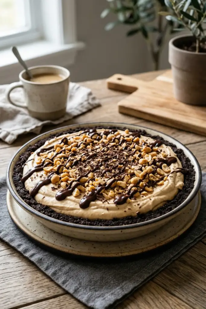 Peanut Butter Mousse Pie