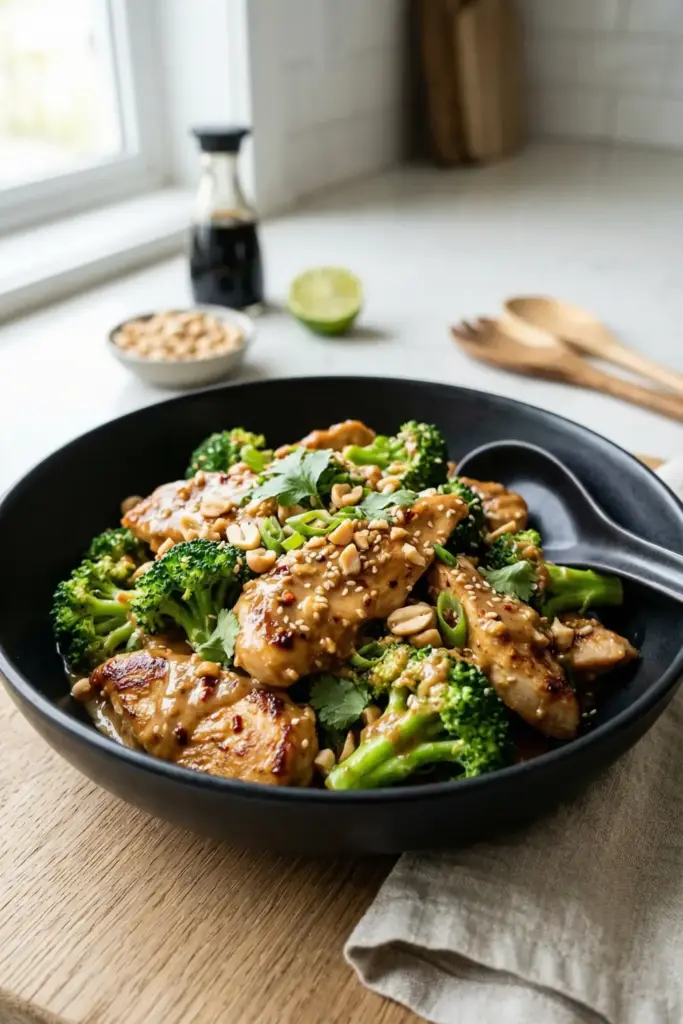 Peanut Sauce Stir-Fry