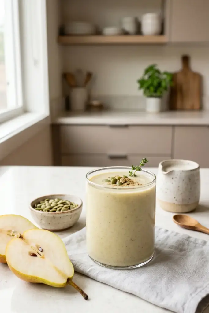 Pear and Pumpkin Seed Soother