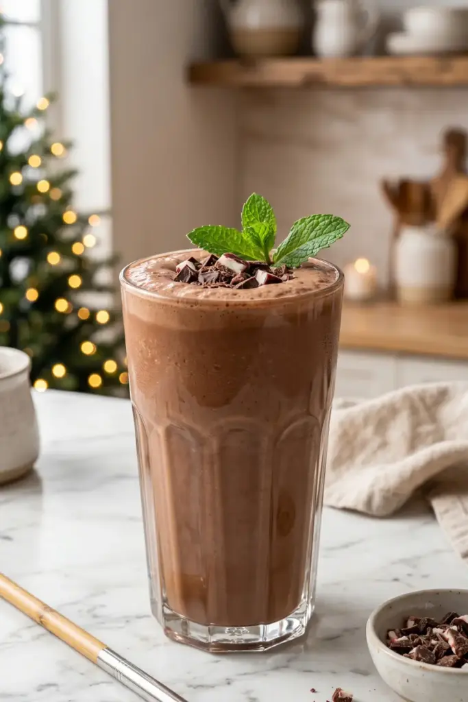 Peppermint Patty Protein Shake