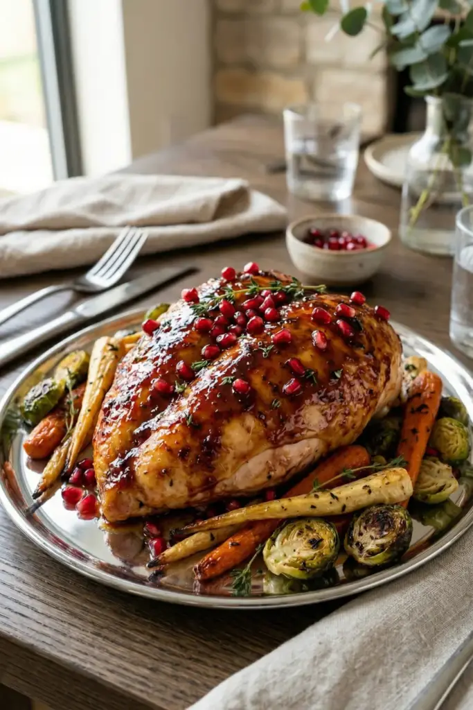 Pomegranate Glazed Roast