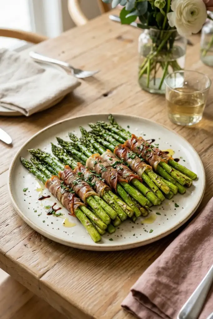Prosciutto-Wrapped Asparagus Bundles