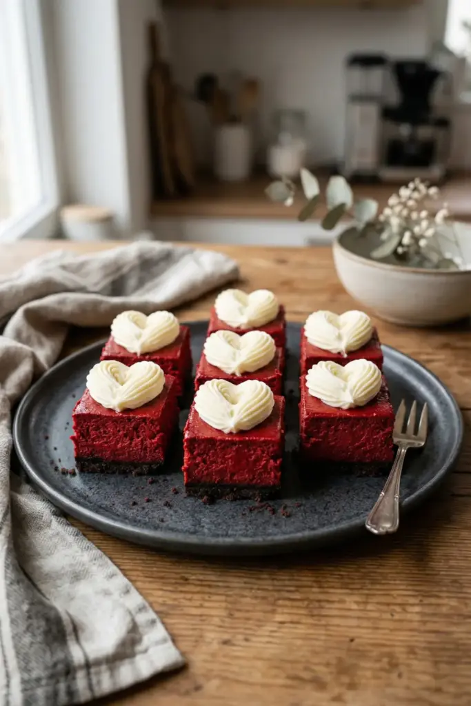 Red Velvet Cheesecake Bites