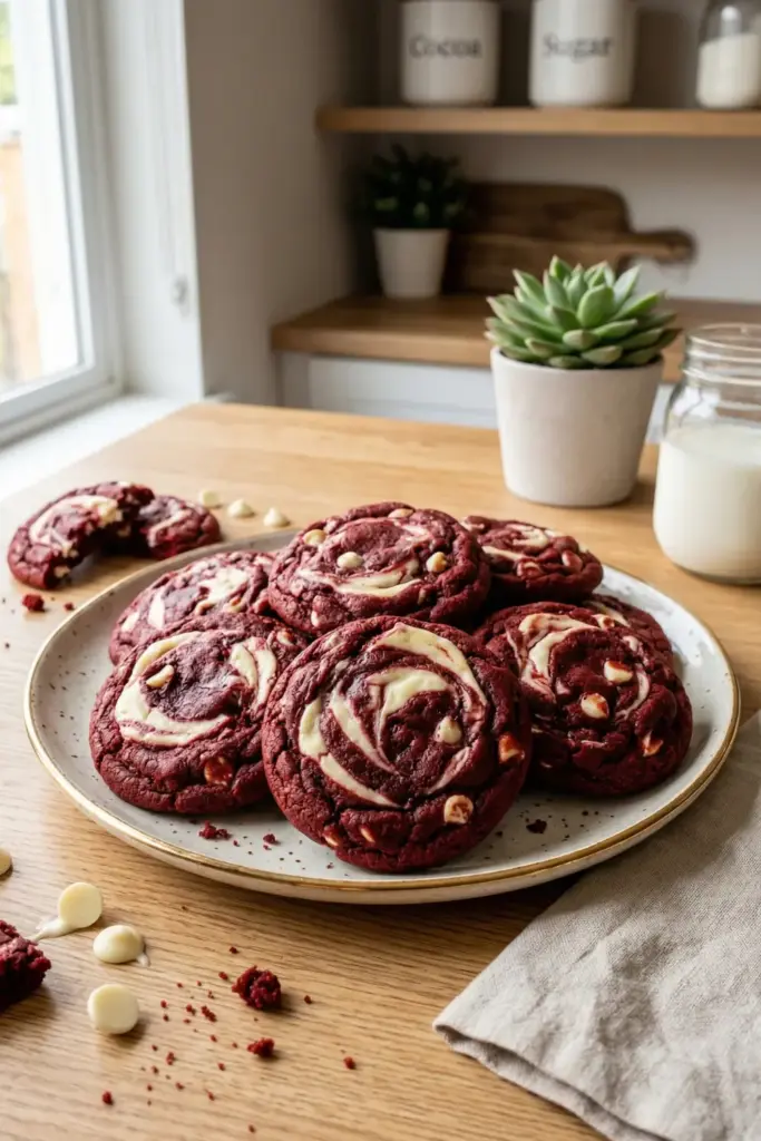 Red Velvet Cream Cheese Swirls