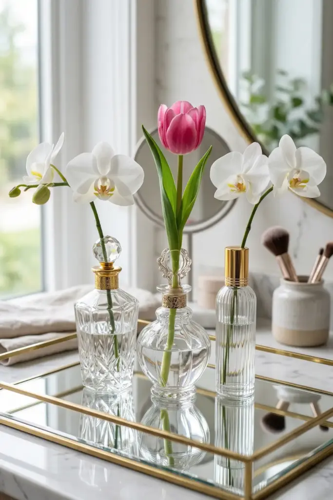 Repurposed Perfume Bottles