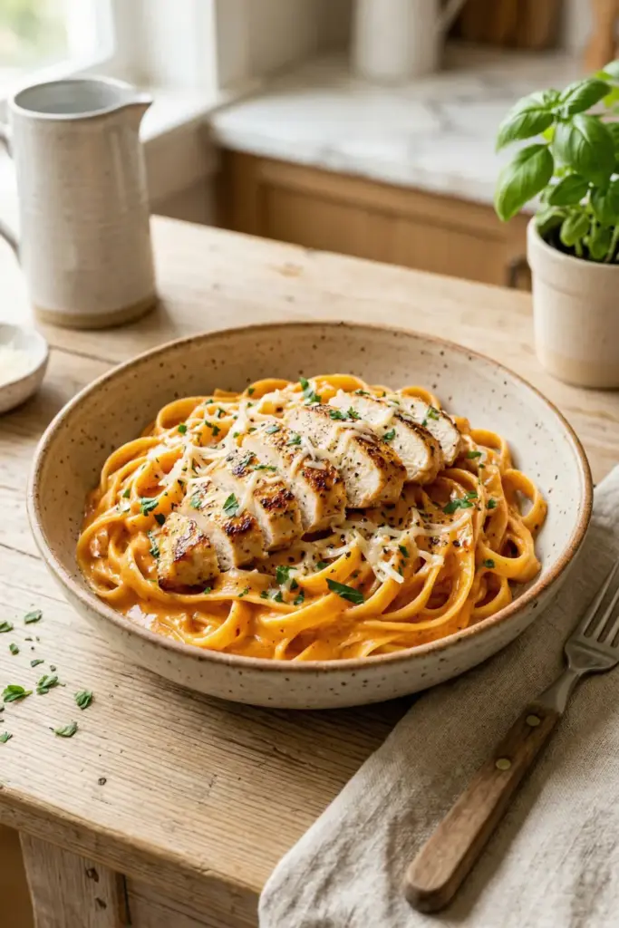  Roasted Red Pepper Alfredo