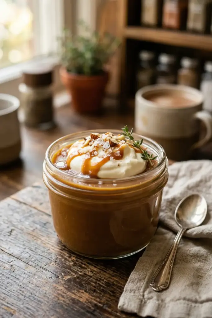 Salted Caramel Pot de Crème