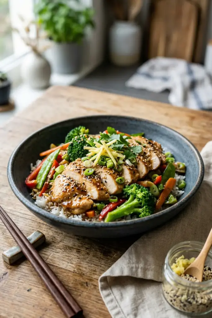 Sesame Ginger Stir Fry
