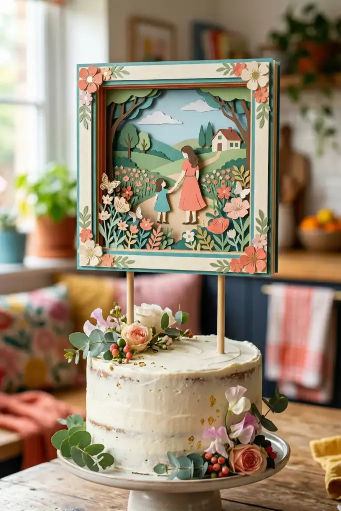 Shadow Box Paper Layers