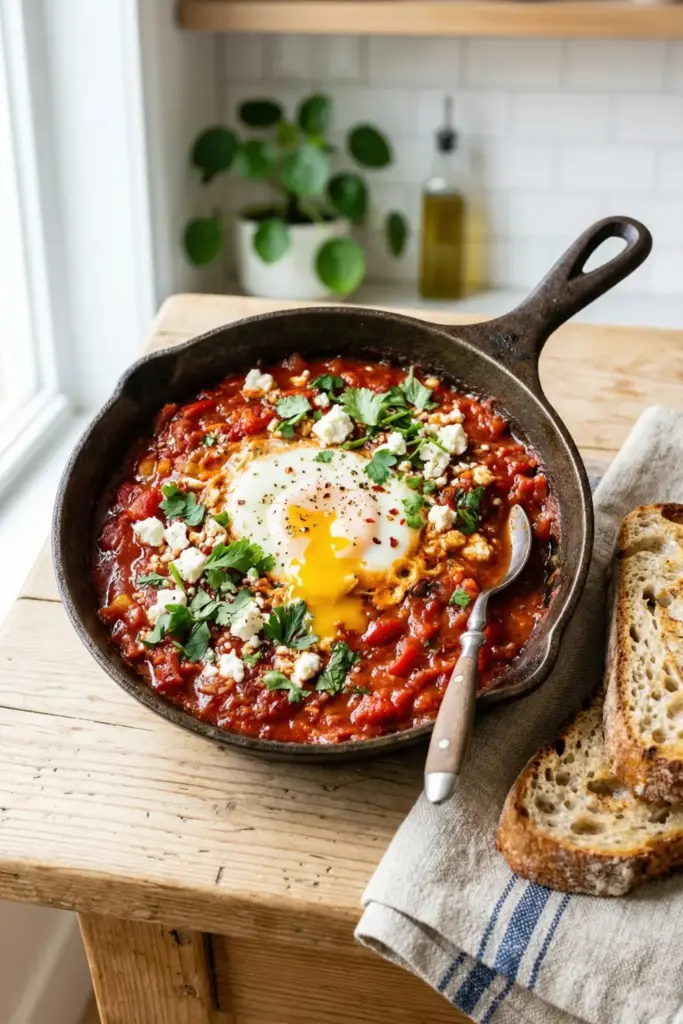 Single-Serve Spicy Shakshuka